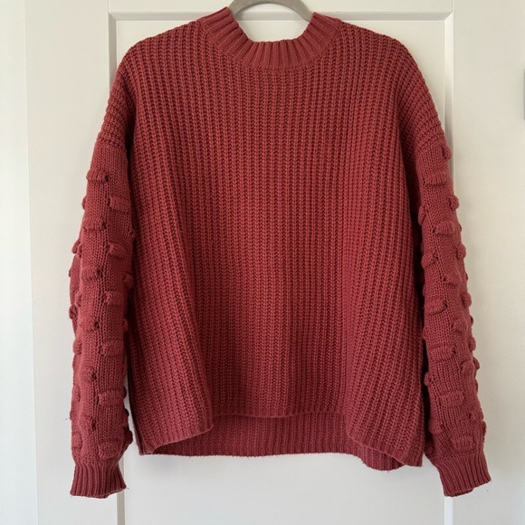 &merci Dusty Pink Sweater - Picture 1 of 8